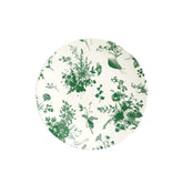 8" Verdure Design Plastic Plates (40 Count) - Yom Tov Settings